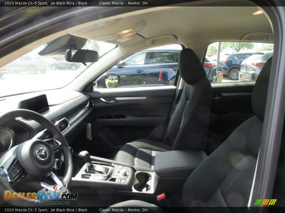 2020 Mazda CX-5 Sport Jet Black Mica / Black Photo #8
