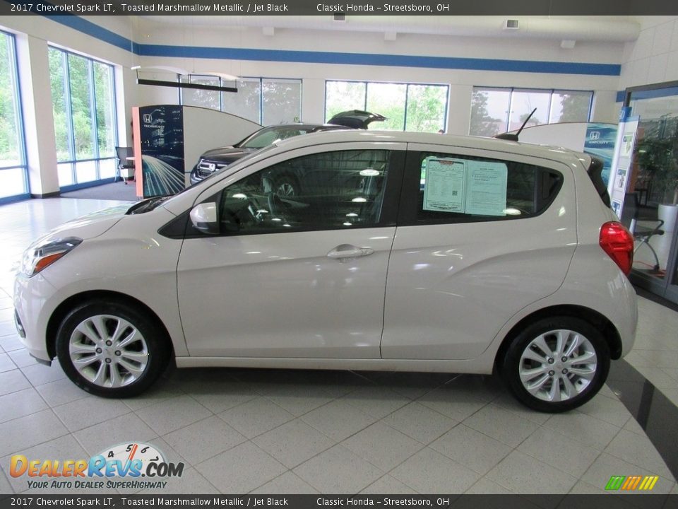 2017 Chevrolet Spark LT Toasted Marshmallow Metallic / Jet Black Photo #10