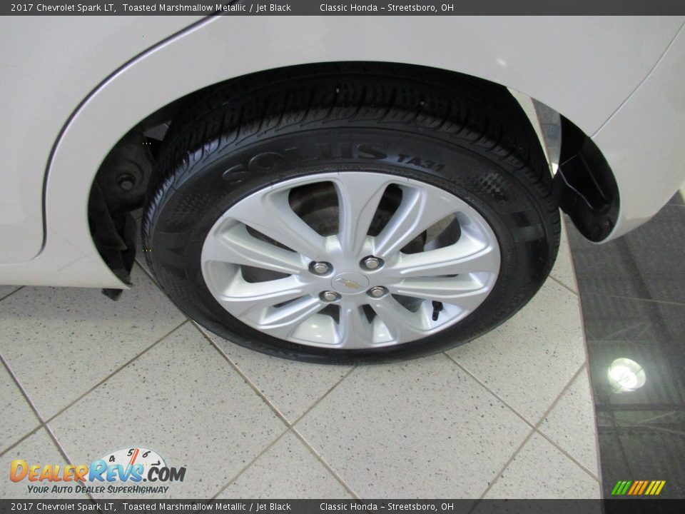 2017 Chevrolet Spark LT Toasted Marshmallow Metallic / Jet Black Photo #11