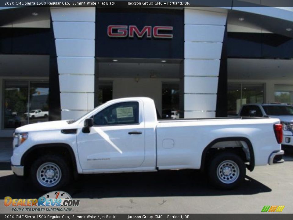 2020 GMC Sierra 1500 Regular Cab Summit White / Jet Black Photo #2