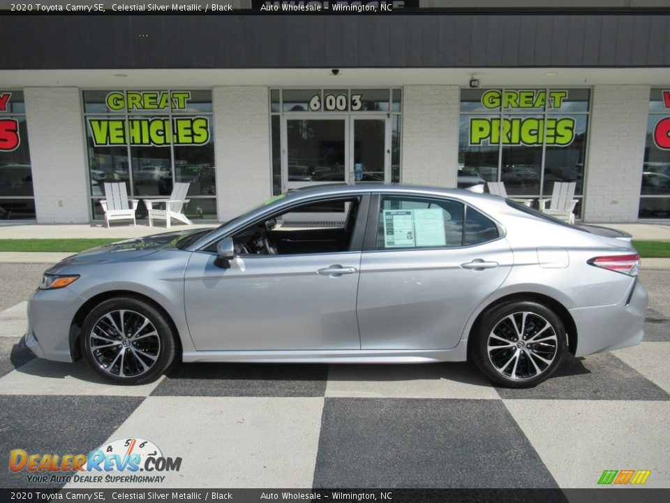 2020 Toyota Camry SE Celestial Silver Metallic / Black Photo #1