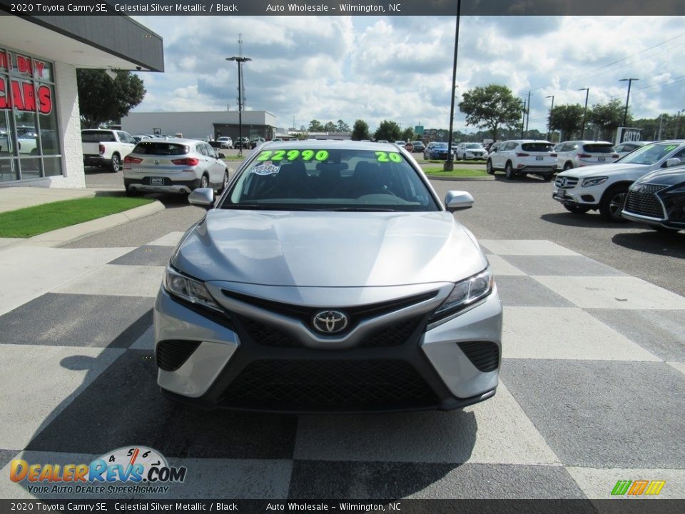 2020 Toyota Camry SE Celestial Silver Metallic / Black Photo #2