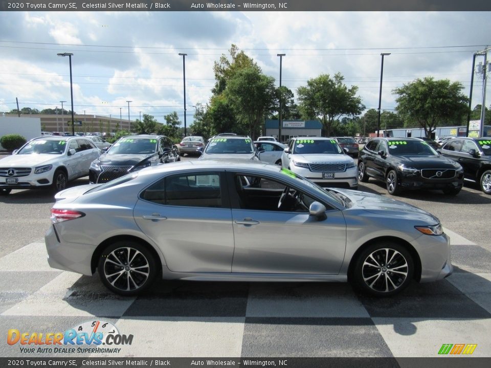2020 Toyota Camry SE Celestial Silver Metallic / Black Photo #3
