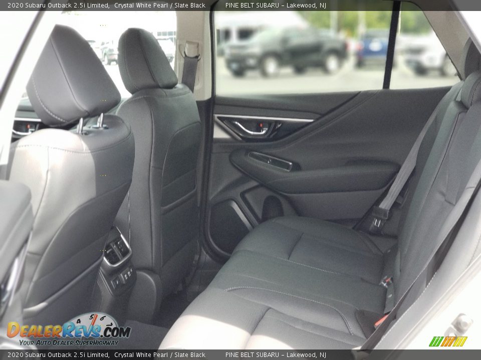 2020 Subaru Outback 2.5i Limited Crystal White Pearl / Slate Black Photo #9