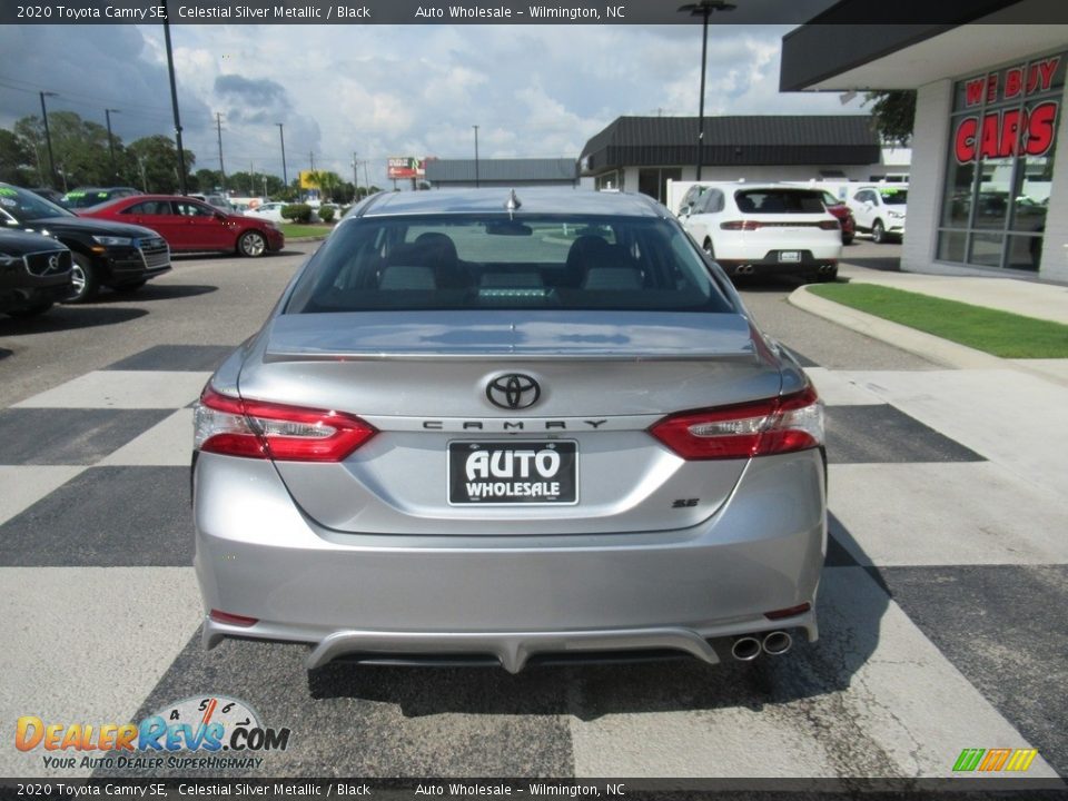2020 Toyota Camry SE Celestial Silver Metallic / Black Photo #4