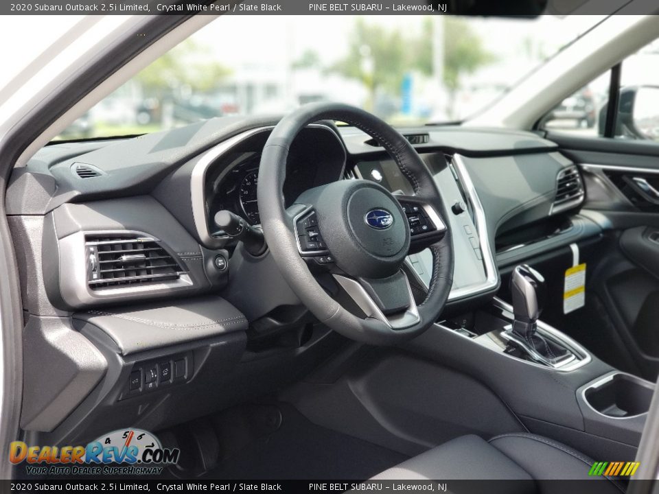 2020 Subaru Outback 2.5i Limited Crystal White Pearl / Slate Black Photo #13