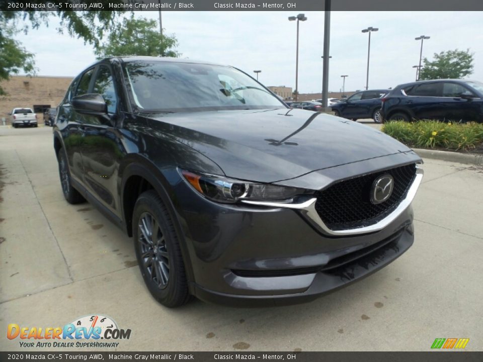 2020 Mazda CX-5 Touring AWD Machine Gray Metallic / Black Photo #1