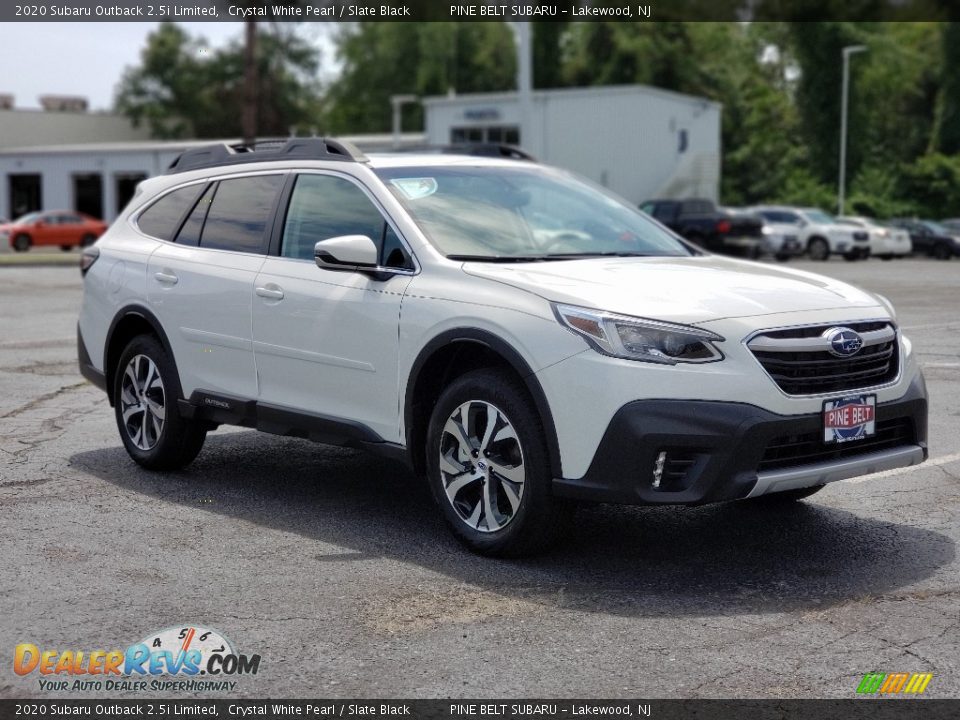 2020 Subaru Outback 2.5i Limited Crystal White Pearl / Slate Black Photo #1