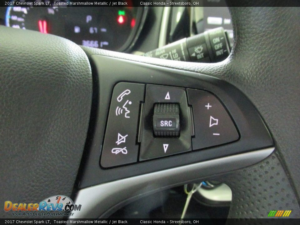 2017 Chevrolet Spark LT Toasted Marshmallow Metallic / Jet Black Photo #31