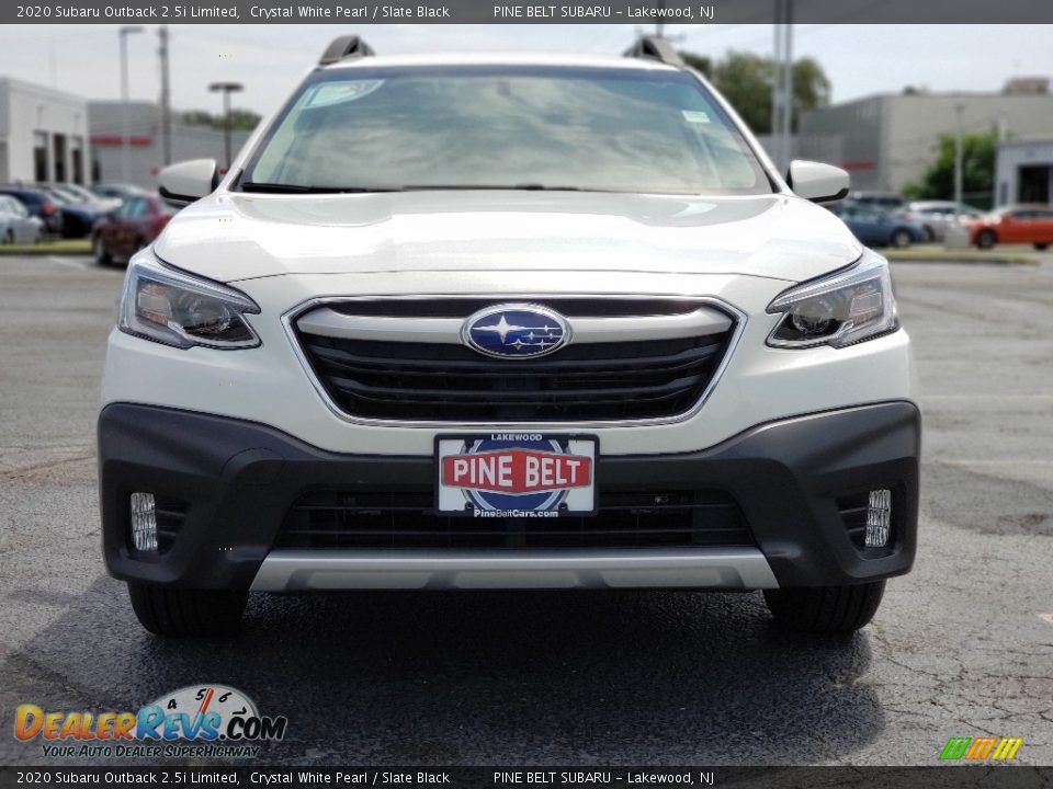2020 Subaru Outback 2.5i Limited Crystal White Pearl / Slate Black Photo #3