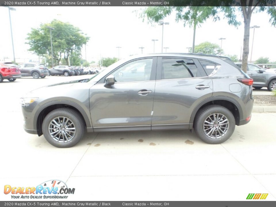 2020 Mazda CX-5 Touring AWD Machine Gray Metallic / Black Photo #4