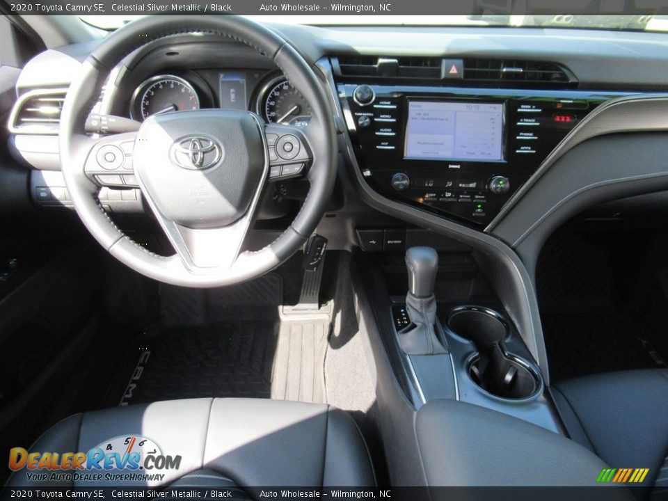 2020 Toyota Camry SE Celestial Silver Metallic / Black Photo #14