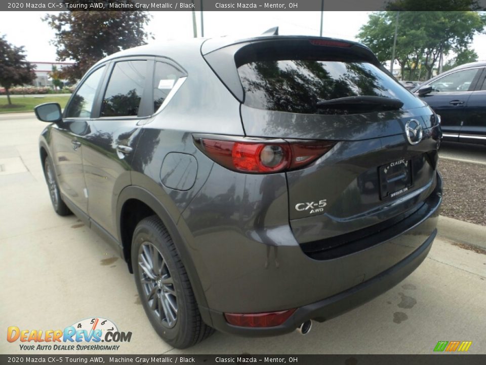2020 Mazda CX-5 Touring AWD Machine Gray Metallic / Black Photo #5