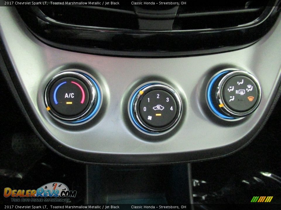 2017 Chevrolet Spark LT Toasted Marshmallow Metallic / Jet Black Photo #34