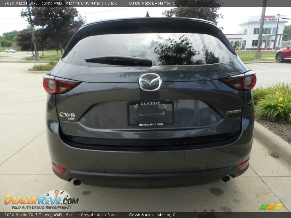 2020 Mazda CX-5 Touring AWD Machine Gray Metallic / Black Photo #6