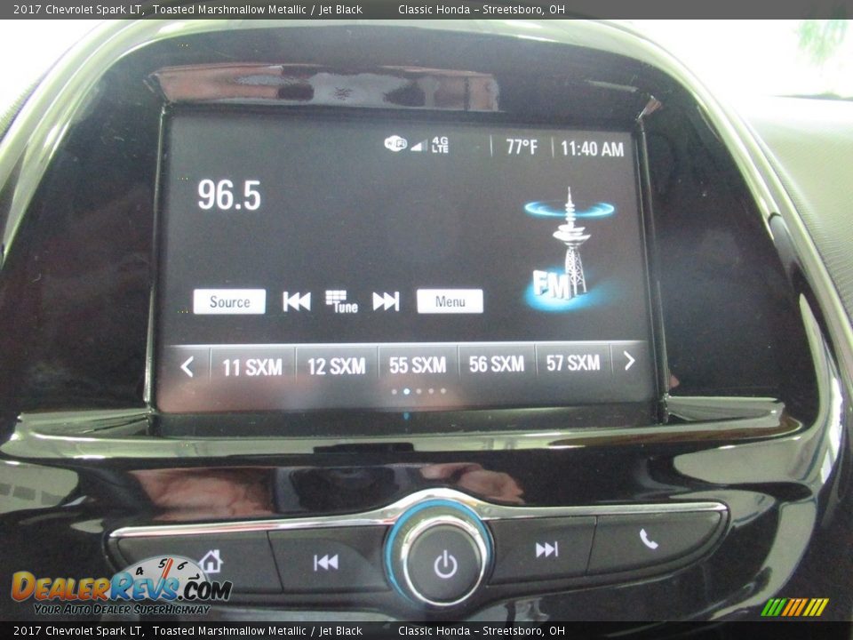 2017 Chevrolet Spark LT Toasted Marshmallow Metallic / Jet Black Photo #35