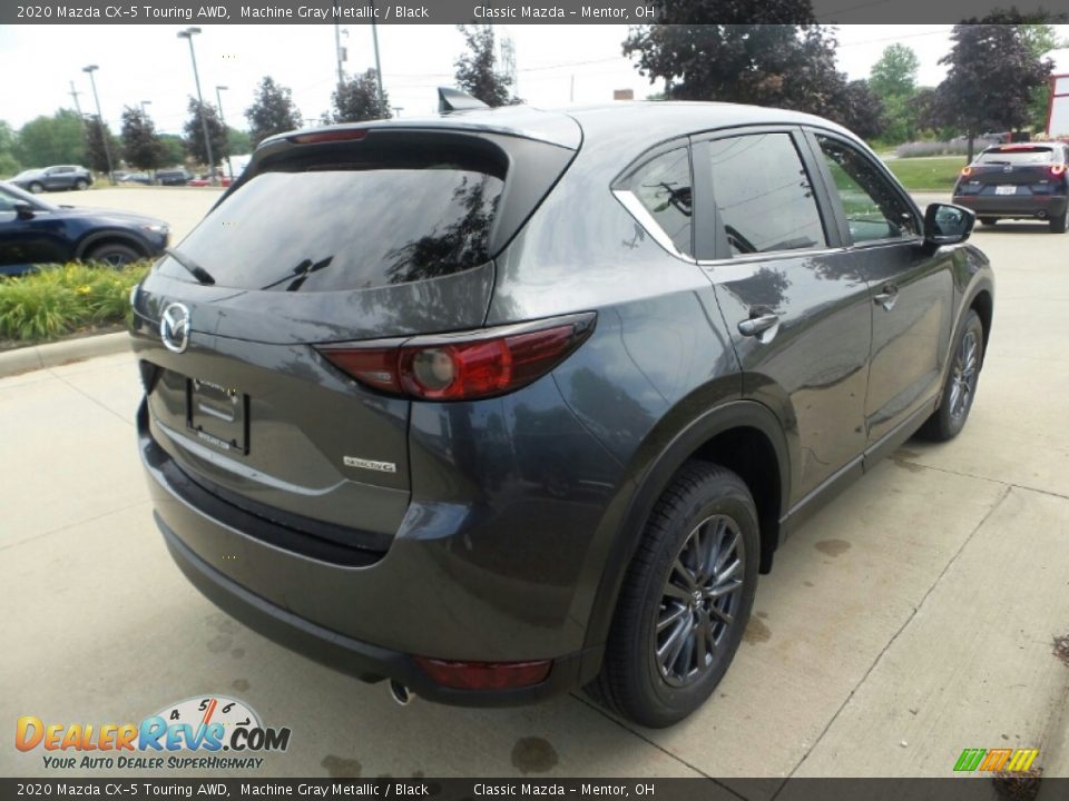 2020 Mazda CX-5 Touring AWD Machine Gray Metallic / Black Photo #7