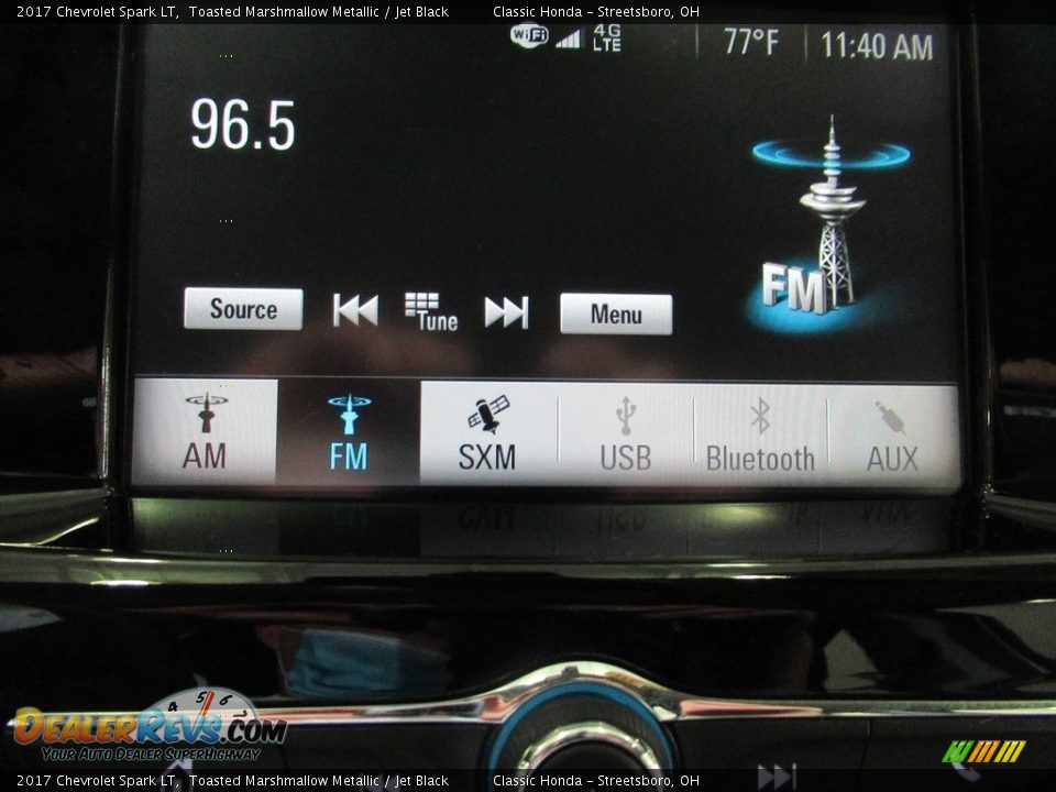 2017 Chevrolet Spark LT Toasted Marshmallow Metallic / Jet Black Photo #36