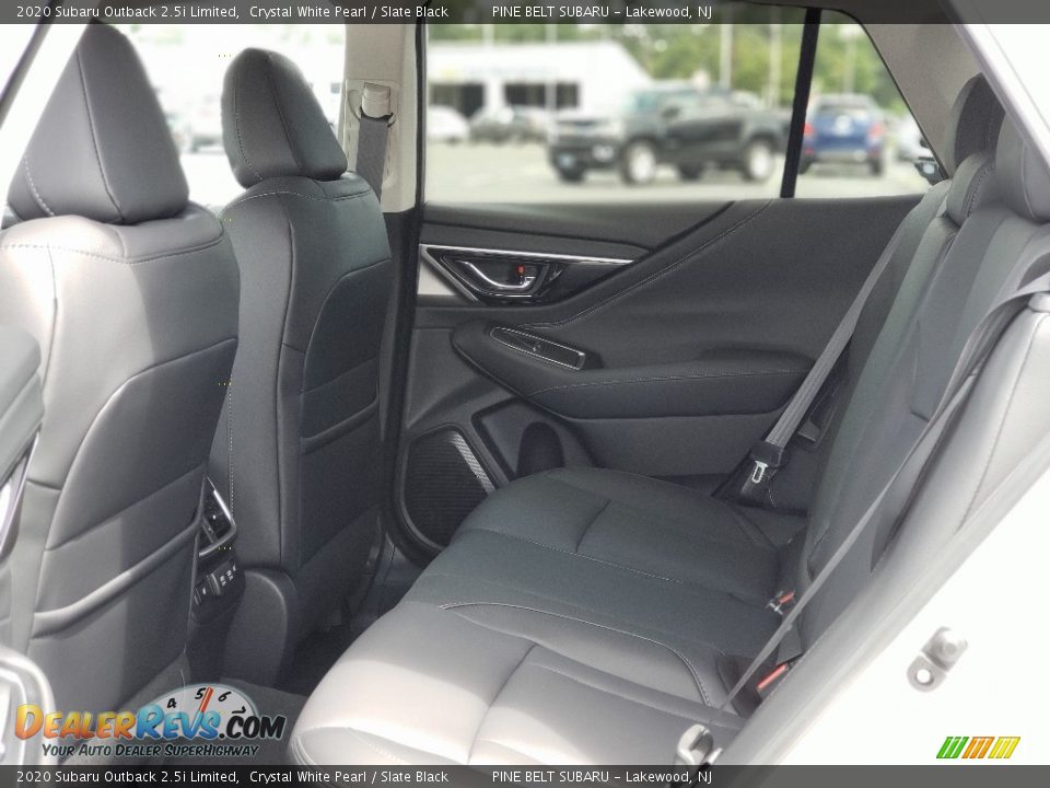 2020 Subaru Outback 2.5i Limited Crystal White Pearl / Slate Black Photo #9