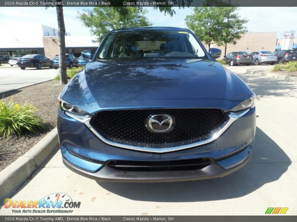 2020 Mazda CX-5 Touring AWD Eternal Blue Mica / Black Photo #2