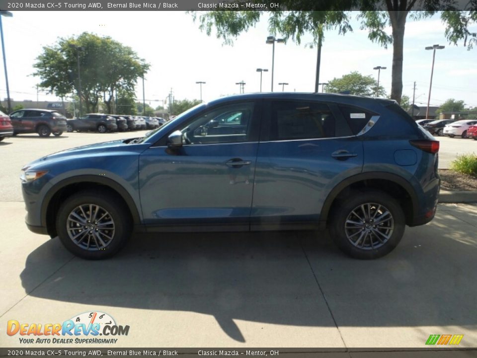 2020 Mazda CX-5 Touring AWD Eternal Blue Mica / Black Photo #3