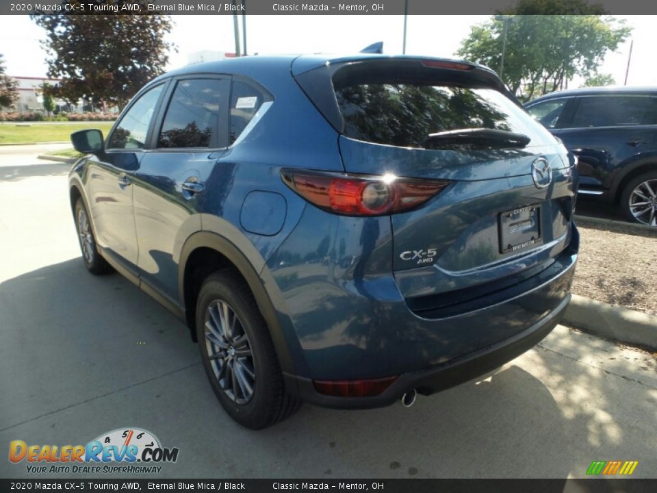2020 Mazda CX-5 Touring AWD Eternal Blue Mica / Black Photo #4