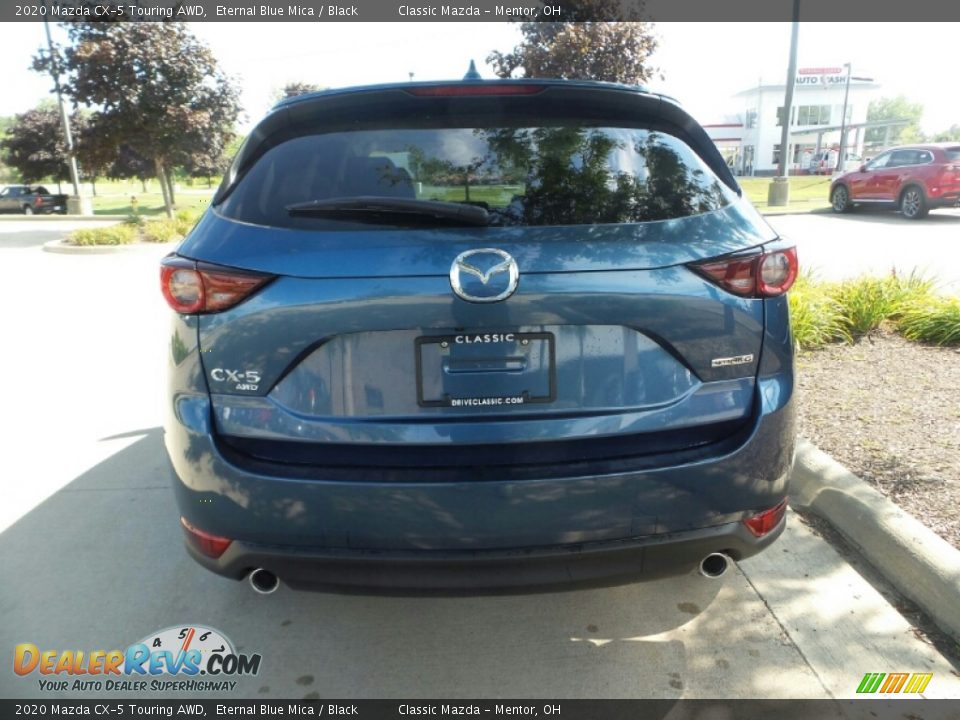 2020 Mazda CX-5 Touring AWD Eternal Blue Mica / Black Photo #5