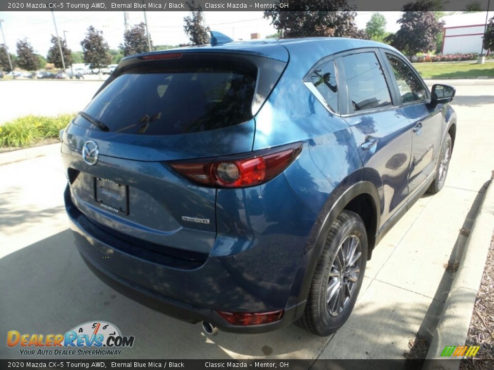2020 Mazda CX-5 Touring AWD Eternal Blue Mica / Black Photo #6