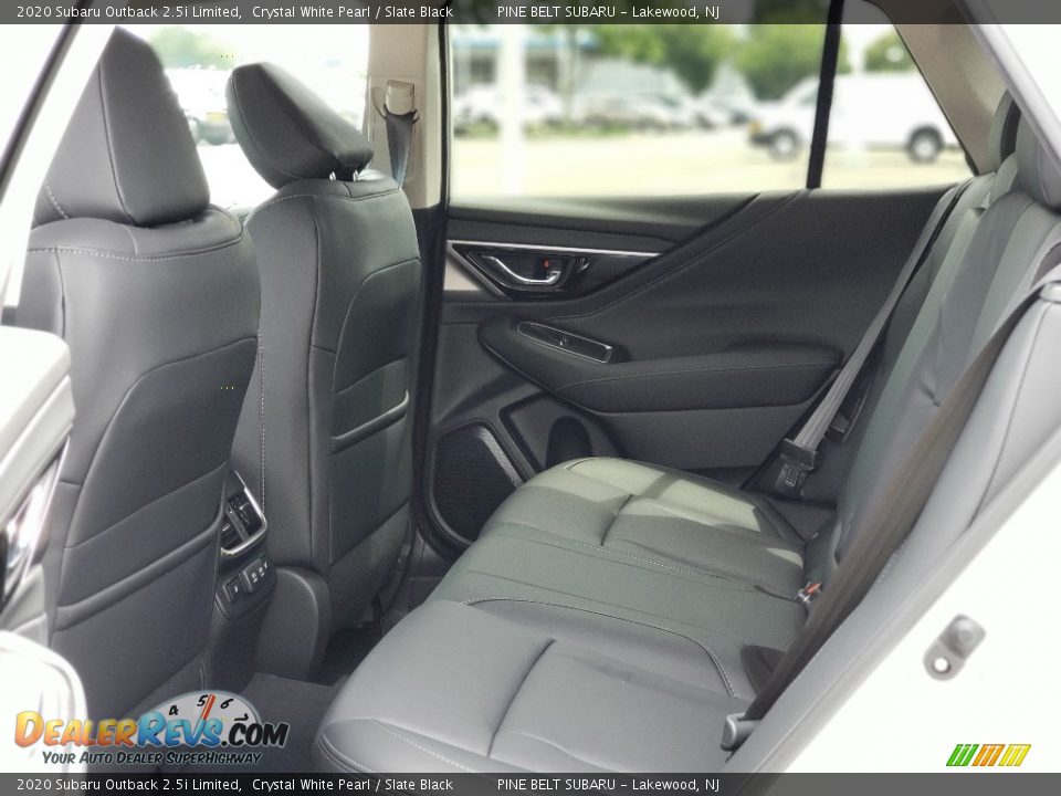 2020 Subaru Outback 2.5i Limited Crystal White Pearl / Slate Black Photo #9