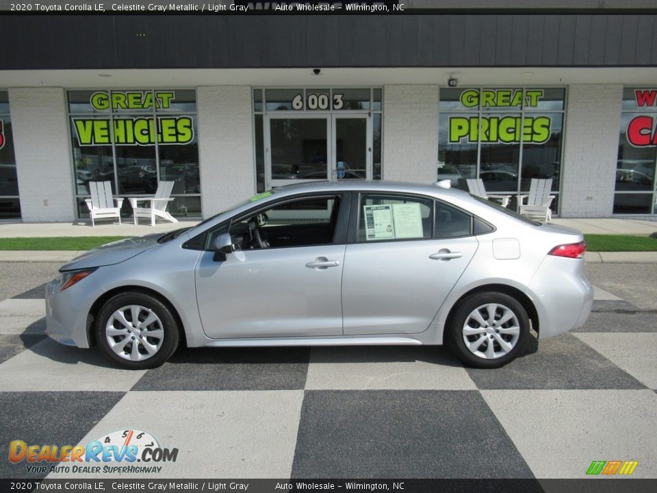 2020 Toyota Corolla LE Celestite Gray Metallic / Light Gray Photo #1