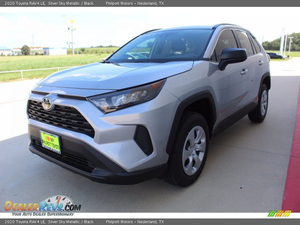 2020 Toyota RAV4 LE Silver Sky Metallic / Black Photo #4