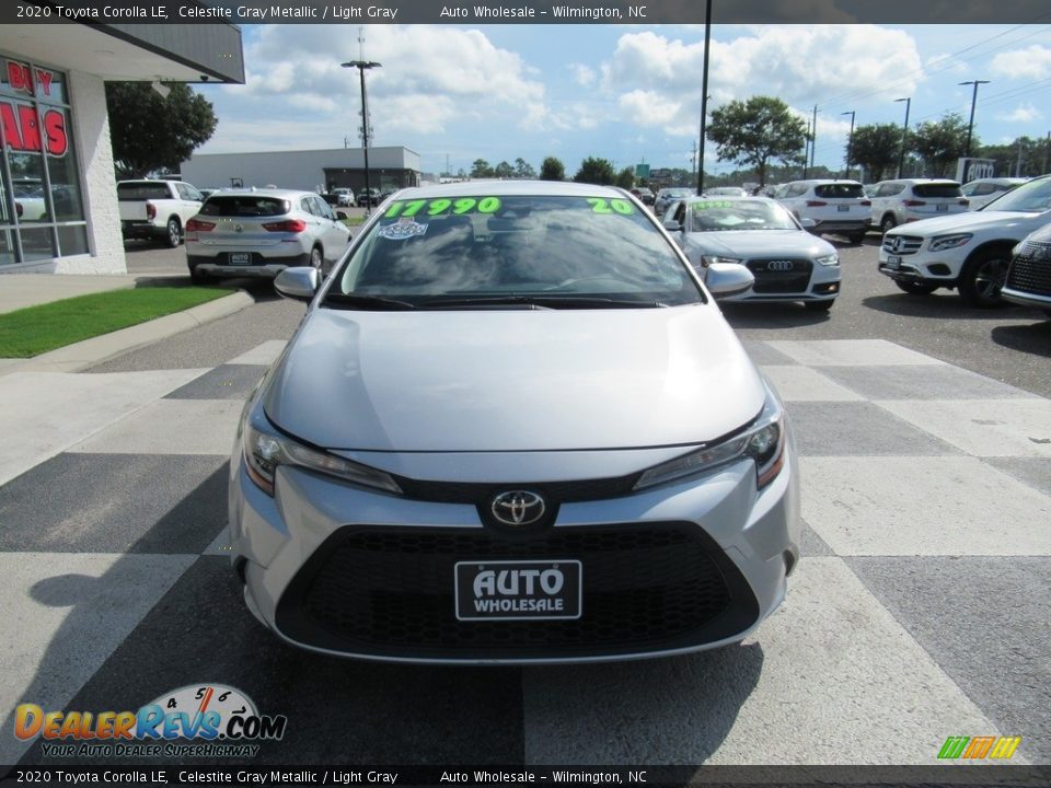 2020 Toyota Corolla LE Celestite Gray Metallic / Light Gray Photo #2