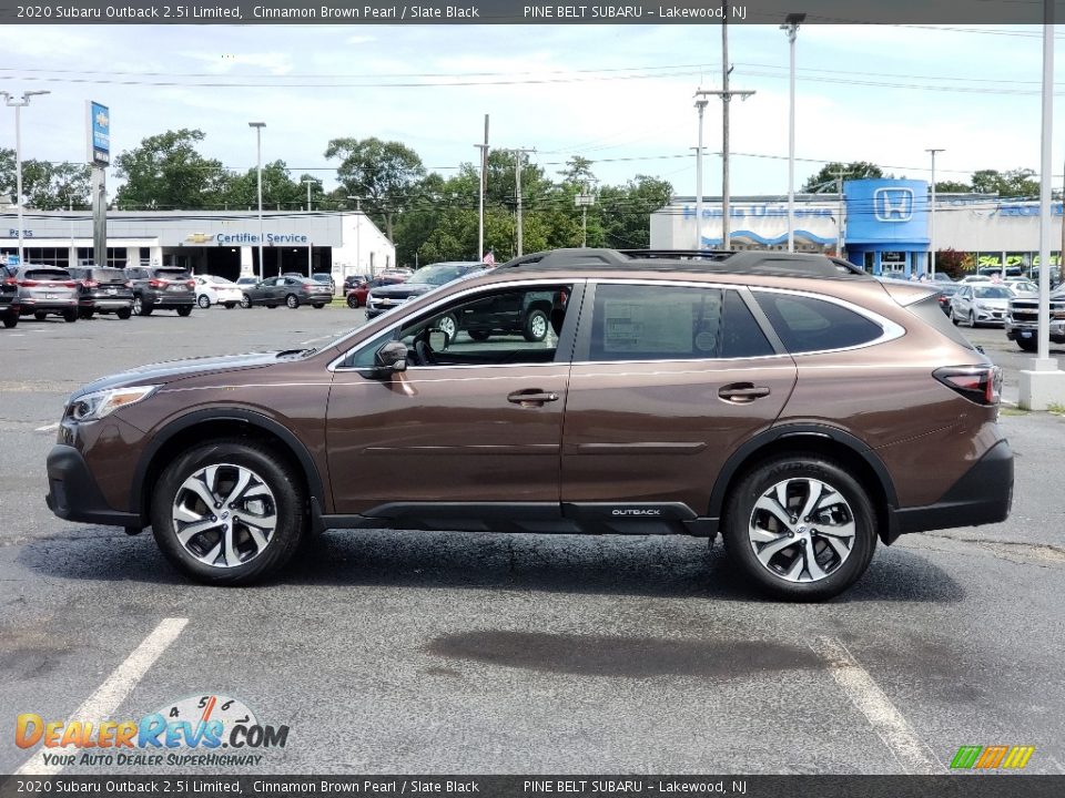 2020 Subaru Outback 2.5i Limited Cinnamon Brown Pearl / Slate Black Photo #4