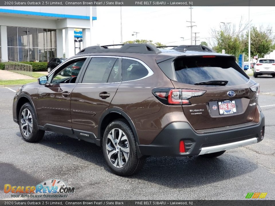 2020 Subaru Outback 2.5i Limited Cinnamon Brown Pearl / Slate Black Photo #6