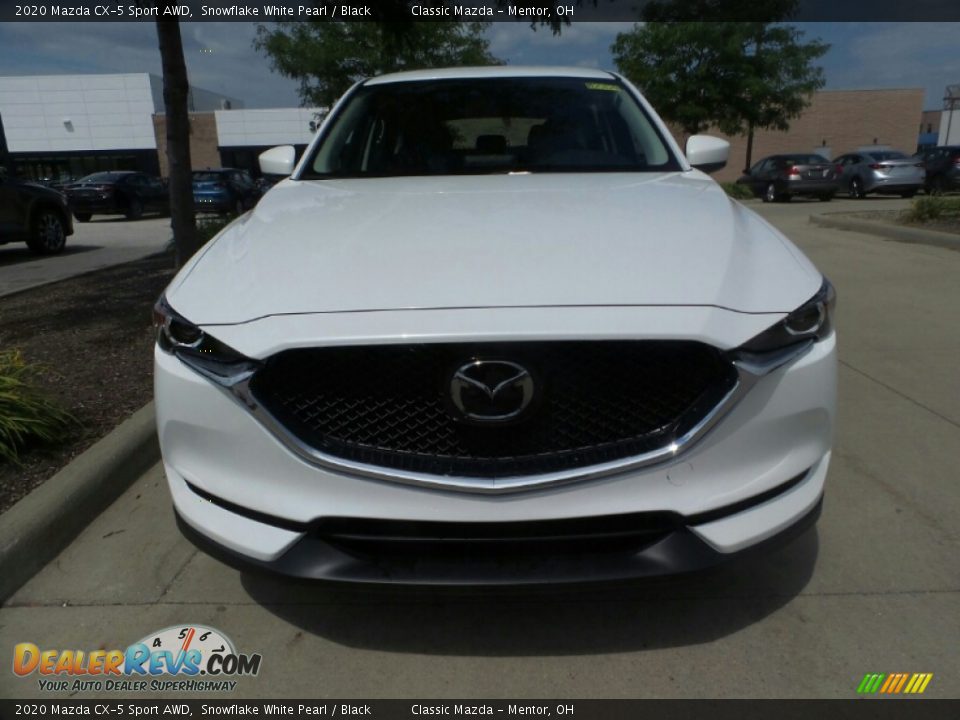 2020 Mazda CX-5 Sport AWD Snowflake White Pearl / Black Photo #2