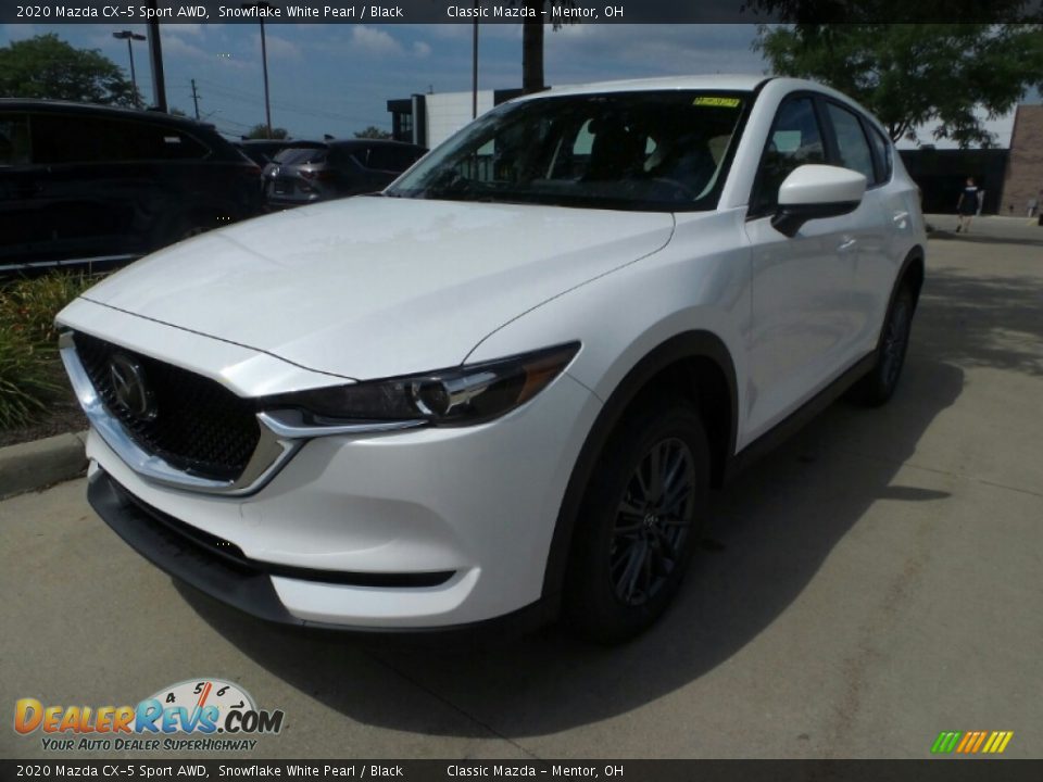 2020 Mazda CX-5 Sport AWD Snowflake White Pearl / Black Photo #3
