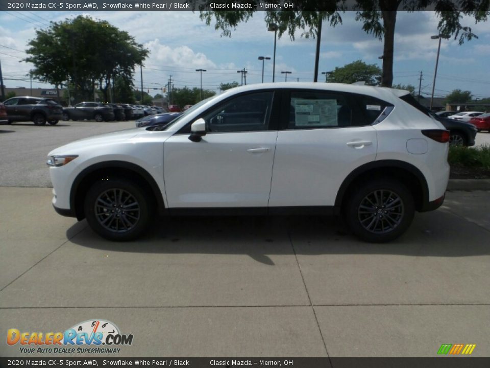 2020 Mazda CX-5 Sport AWD Snowflake White Pearl / Black Photo #4