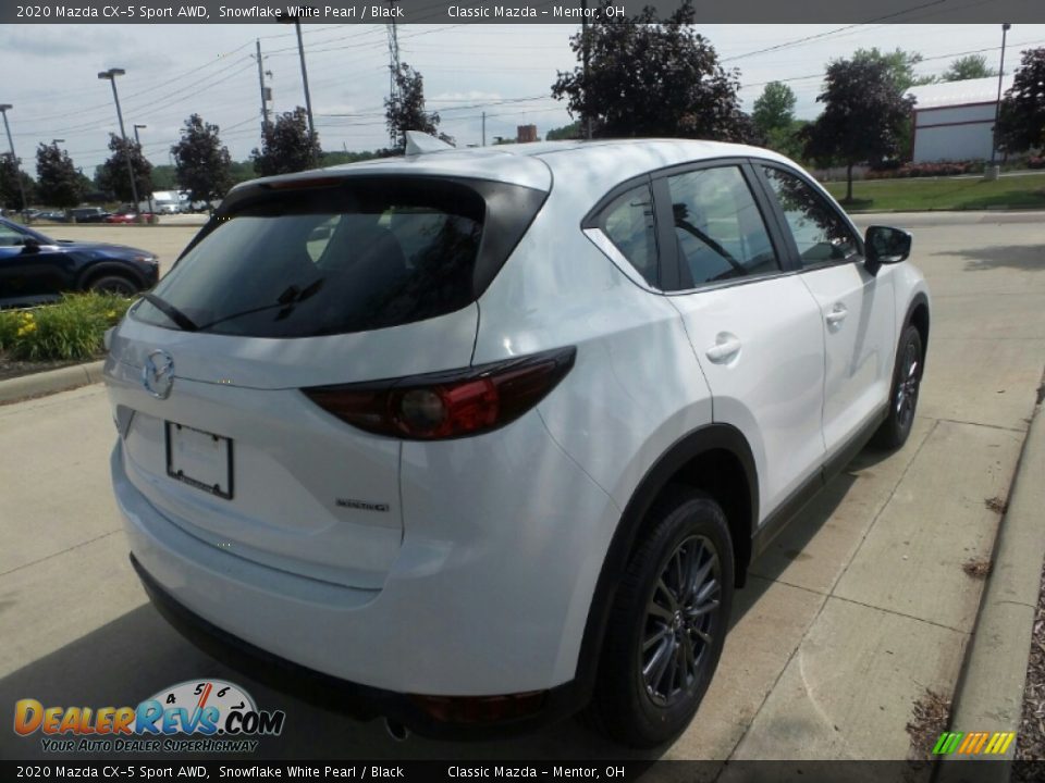 2020 Mazda CX-5 Sport AWD Snowflake White Pearl / Black Photo #7