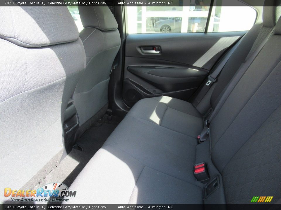 2020 Toyota Corolla LE Celestite Gray Metallic / Light Gray Photo #12