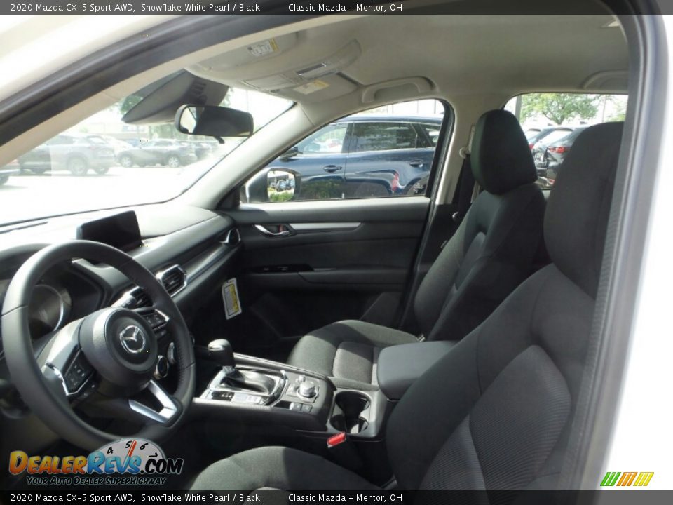2020 Mazda CX-5 Sport AWD Snowflake White Pearl / Black Photo #8