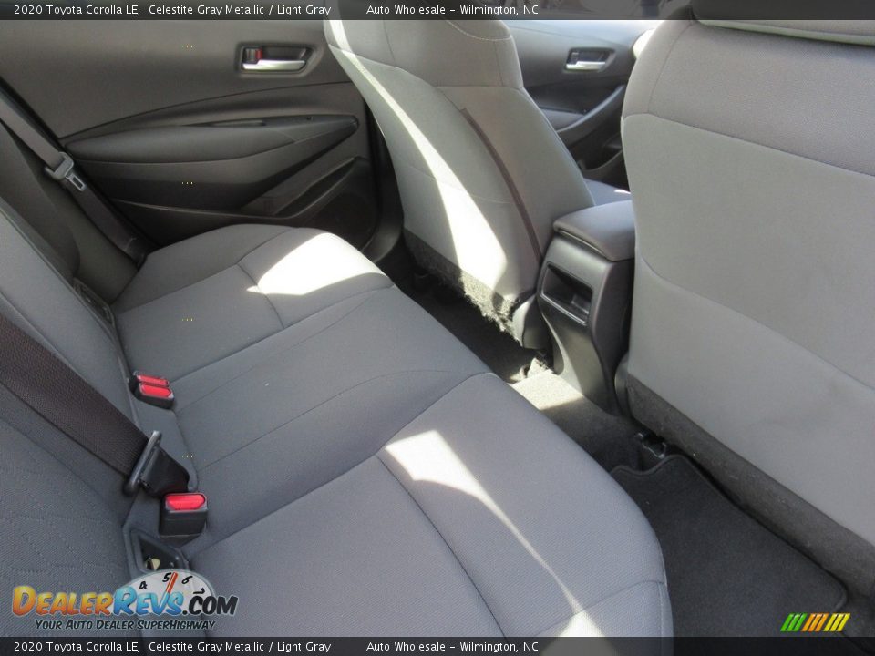 2020 Toyota Corolla LE Celestite Gray Metallic / Light Gray Photo #14