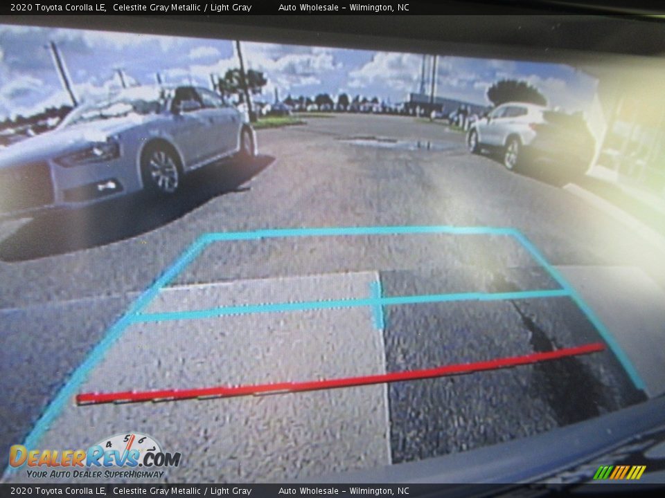 2020 Toyota Corolla LE Celestite Gray Metallic / Light Gray Photo #18