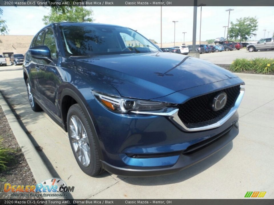2020 Mazda CX-5 Grand Touring AWD Eternal Blue Mica / Black Photo #1