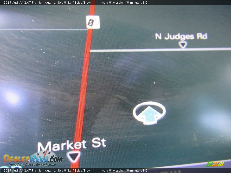 2015 Audi A4 2.0T Premium quattro Ibis White / Beige/Brown Photo #17
