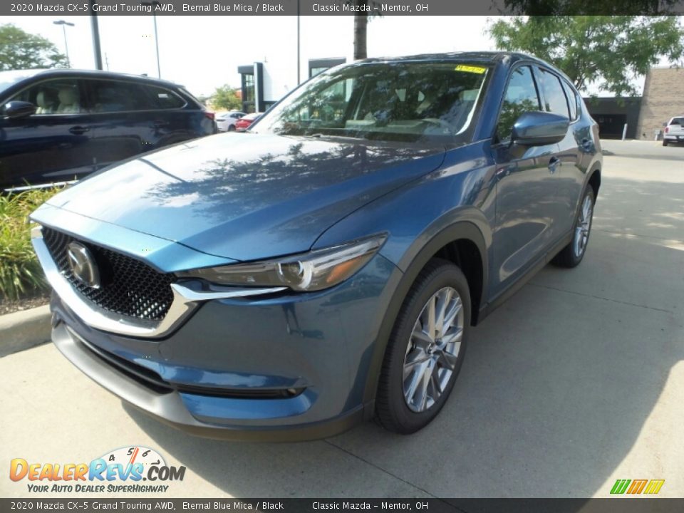 2020 Mazda CX-5 Grand Touring AWD Eternal Blue Mica / Black Photo #3