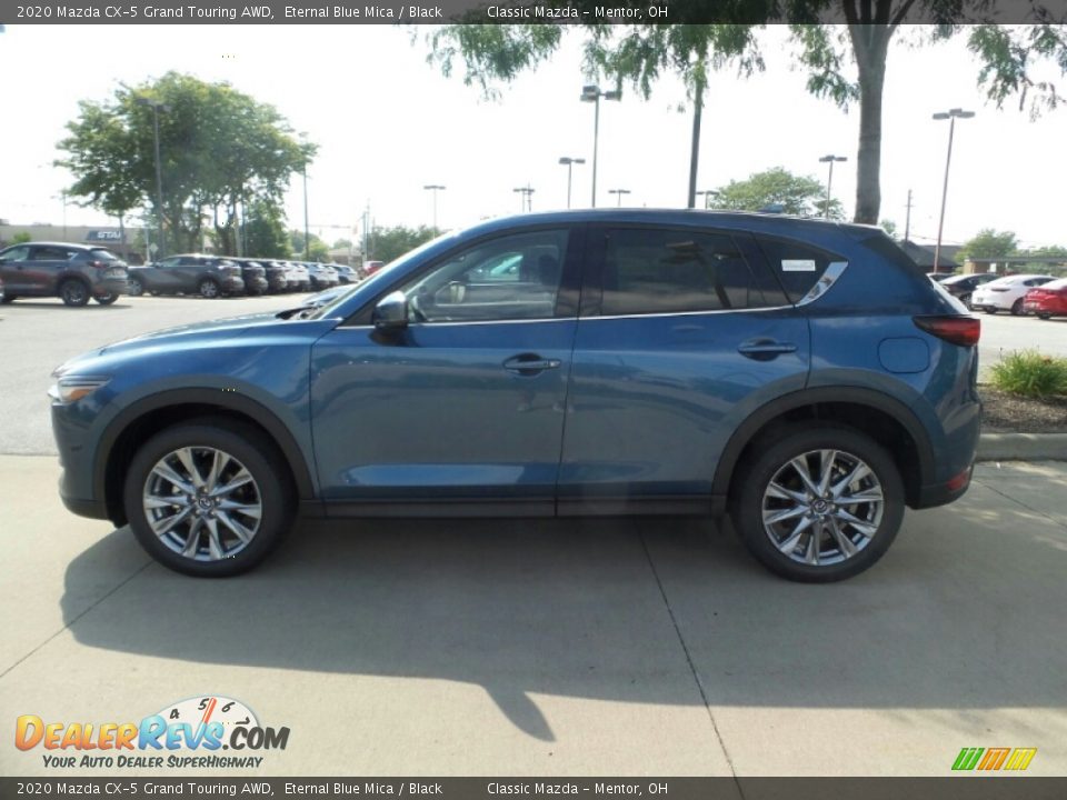 2020 Mazda CX-5 Grand Touring AWD Eternal Blue Mica / Black Photo #4