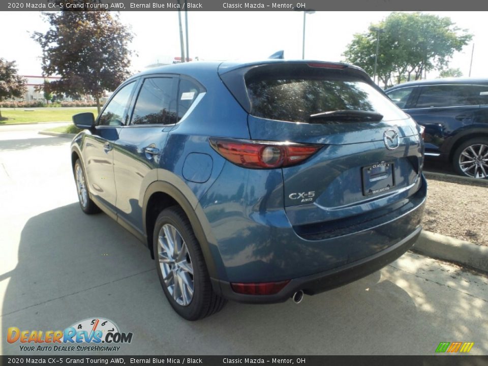 2020 Mazda CX-5 Grand Touring AWD Eternal Blue Mica / Black Photo #5