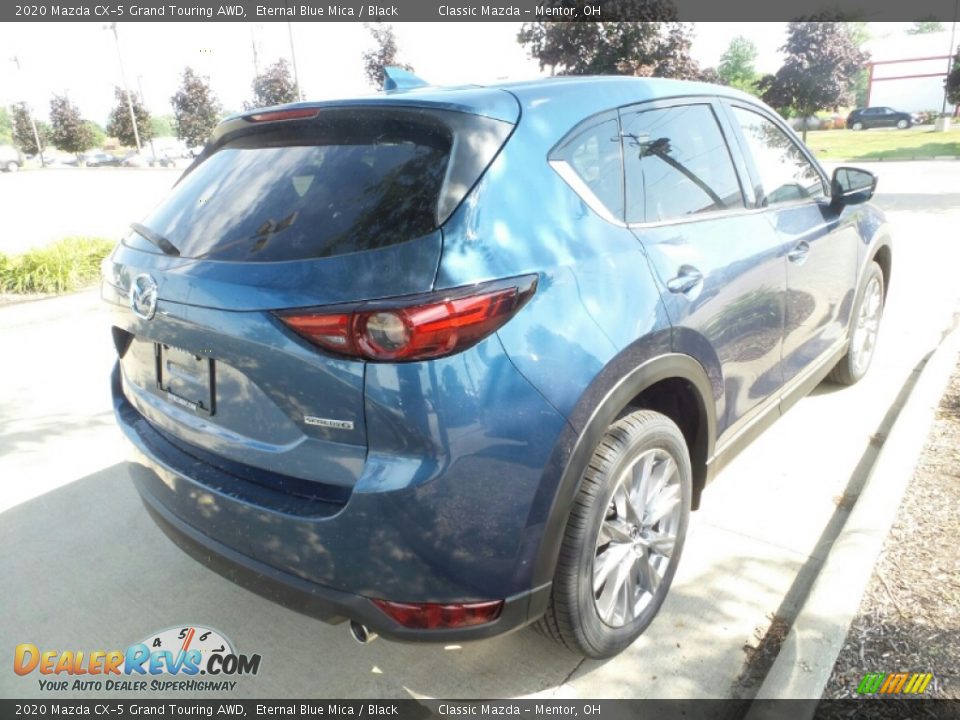 2020 Mazda CX-5 Grand Touring AWD Eternal Blue Mica / Black Photo #6