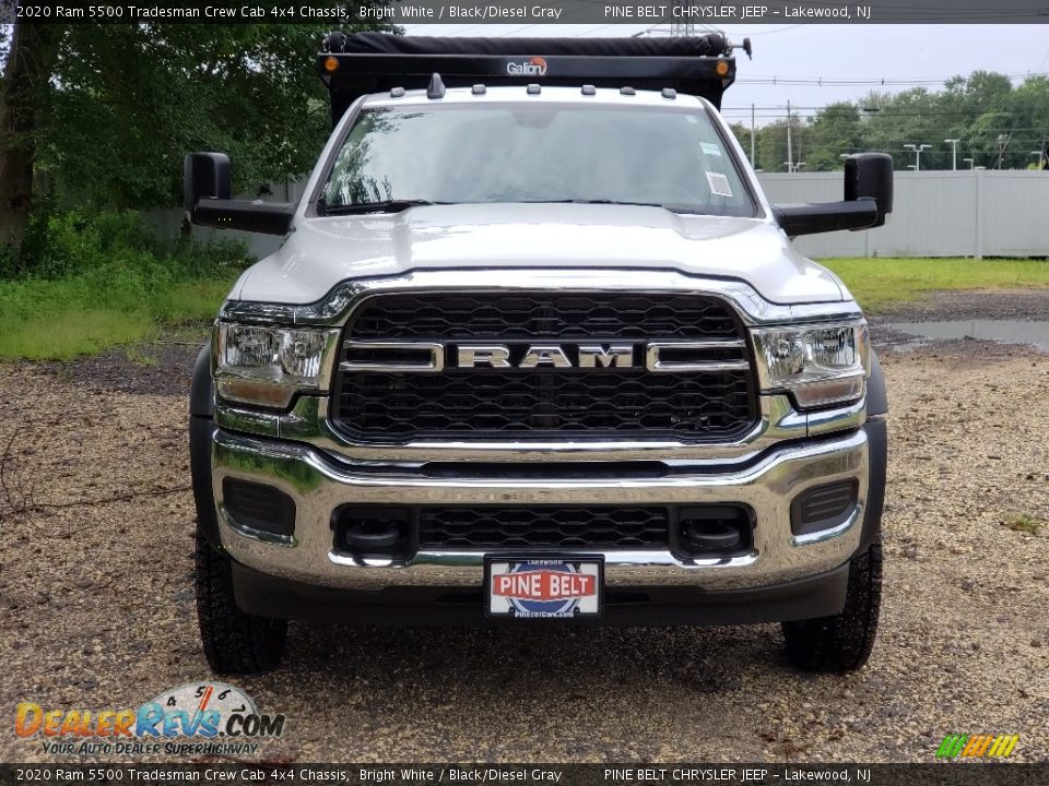 2020 Ram 5500 Tradesman Crew Cab 4x4 Chassis Bright White / Black/Diesel Gray Photo #3