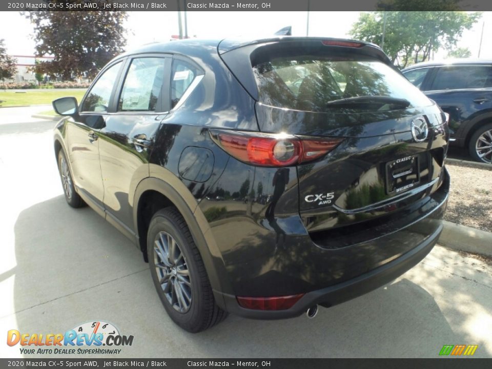 2020 Mazda CX-5 Sport AWD Jet Black Mica / Black Photo #5